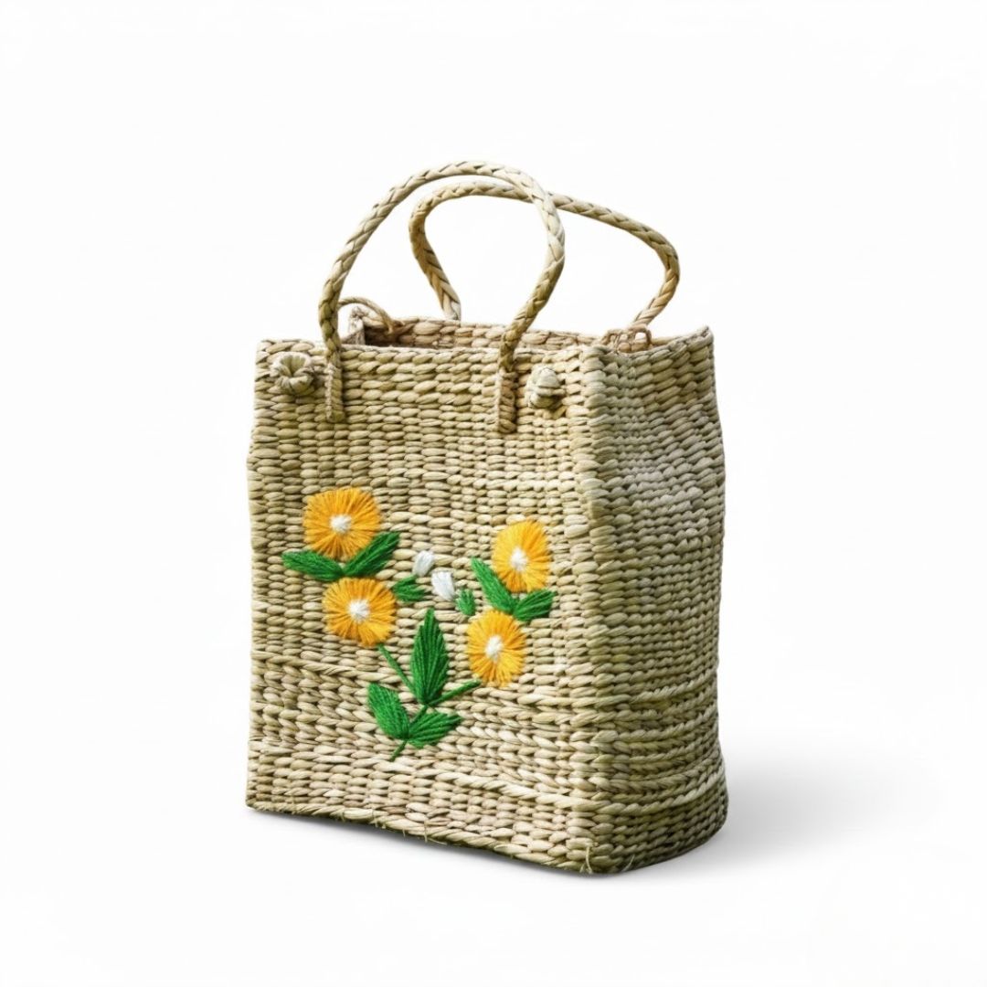 Kauna Embroidered Bag: Stylish Eco-Friendly Accessory